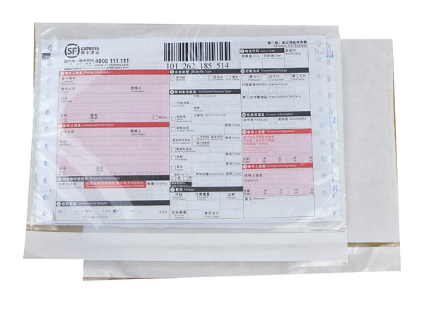 packing list envelope 3