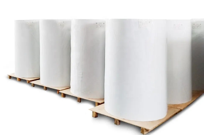 Self-adhesive thermal logistics label