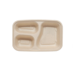 34oz/1000ml-3 Compartments Bento Box